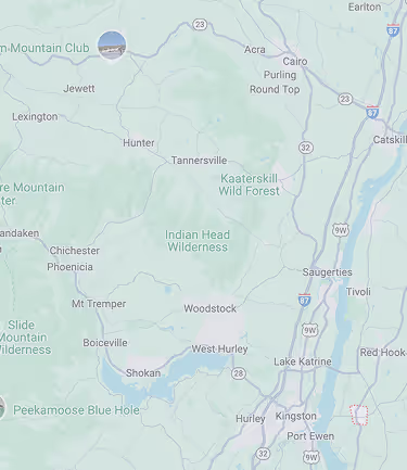 TZ Electric service area map covering the Hudson Valley region